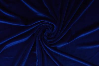 Navy Blue 9000 Single Tone Velvet Fabric | Premium Micro Velvet | Apparel & Upholstery Use in Surat